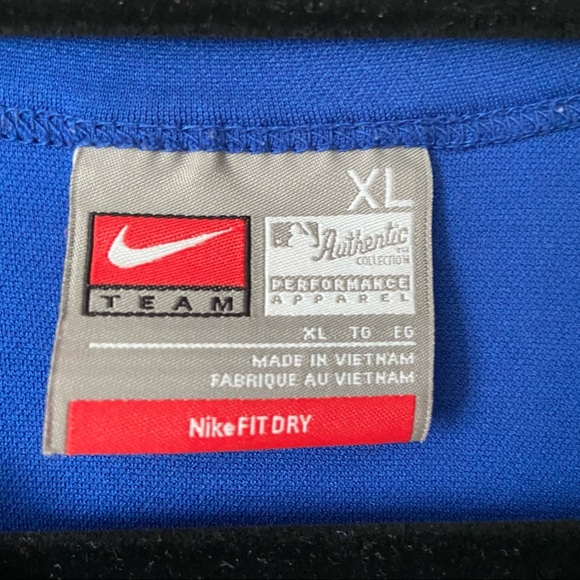 Authentic Collection NikeFitDry Cubs Baseball Club Short Sleeve T-Shirt XL - Picture 4 of 12